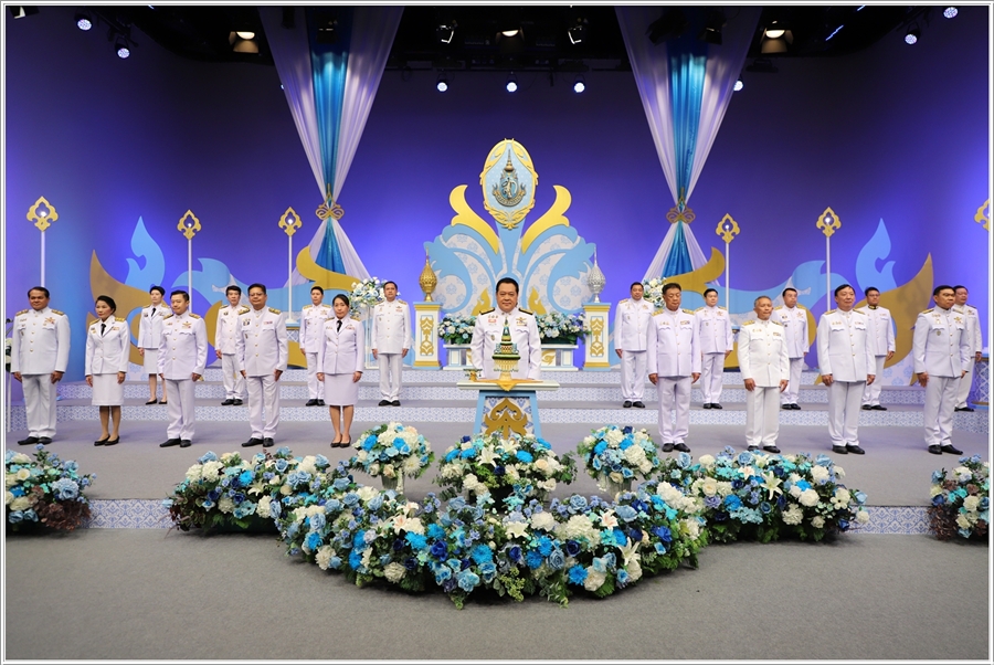 ﻿กรมบังคับคดีร่วมบันทึกเทปโทรทัศน์ถวายพระพรชัยมงคล สมเด็จพระนางเจ้าสิริกิติ์ พระบรมราชินีนาถ พระบรมราชชนนีพันปีหลวง เนื่องในโอกาสวันเฉลิมพระชนมพรรษา 12 สิงหาคม 2568
